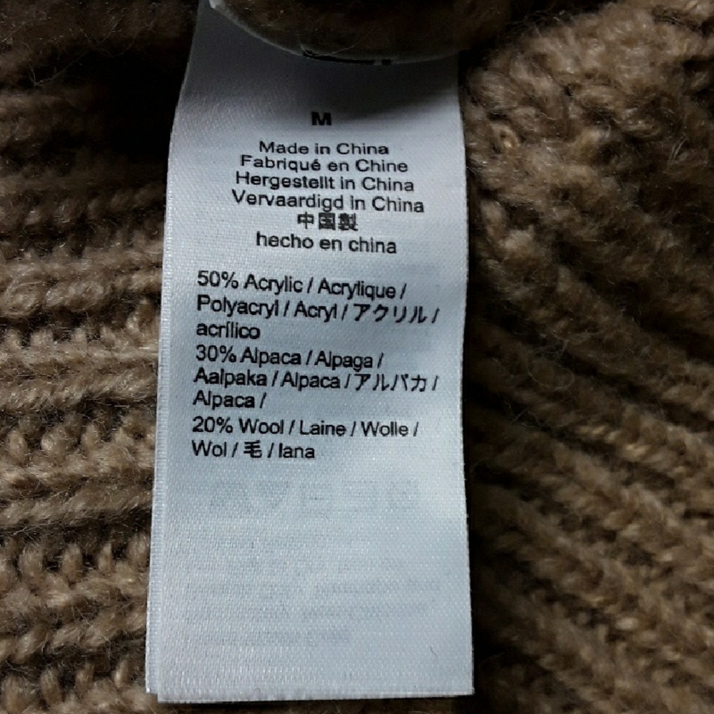 J. Crew Tan Knit Alpaca Blend Sweater - Picture 3 of 8